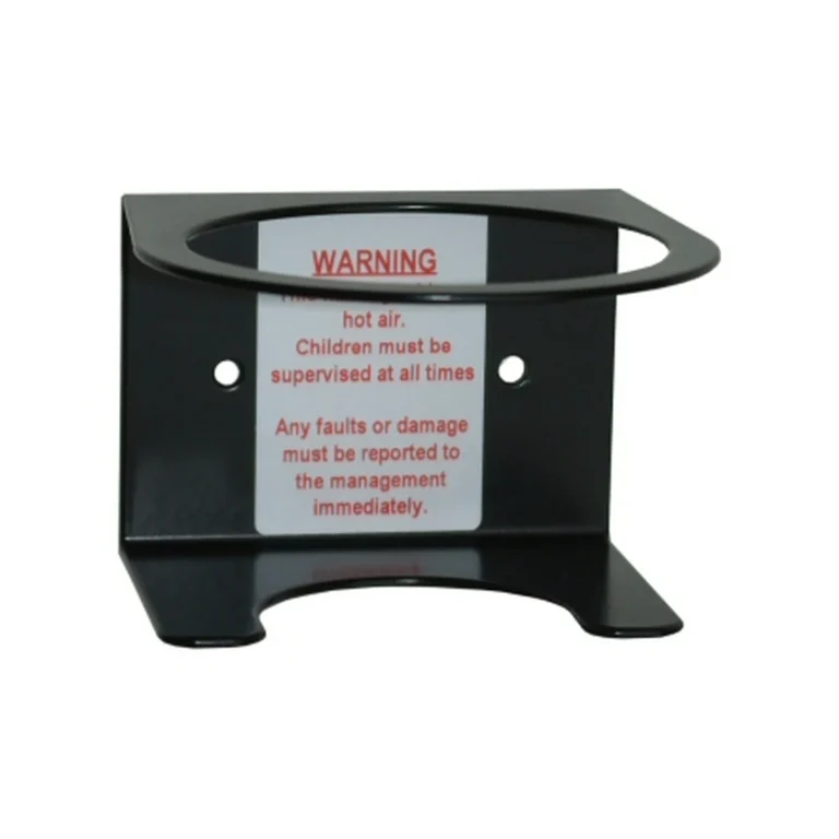 Hair Dryer Wall Bracket – Nylon Coated Steel