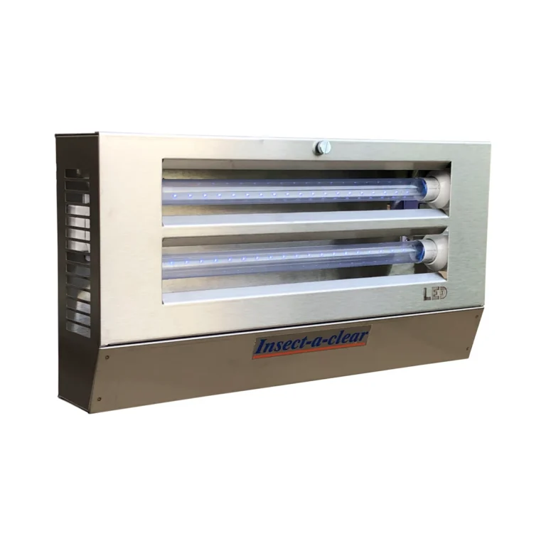 GLU-10 LED Glue Board Fly Killer – Stainless Steel